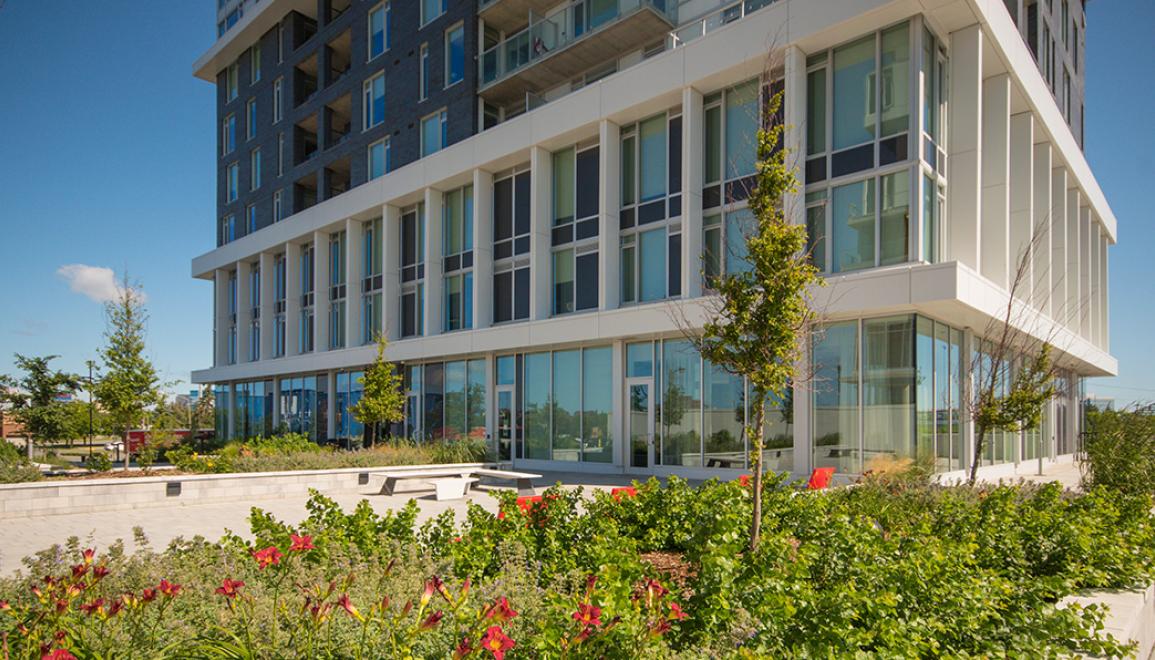Frontier Apartments Outdoor area