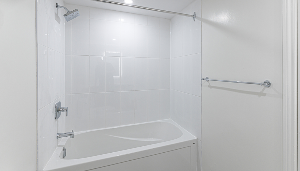 Heritage Place Renovated Bathroom Tub