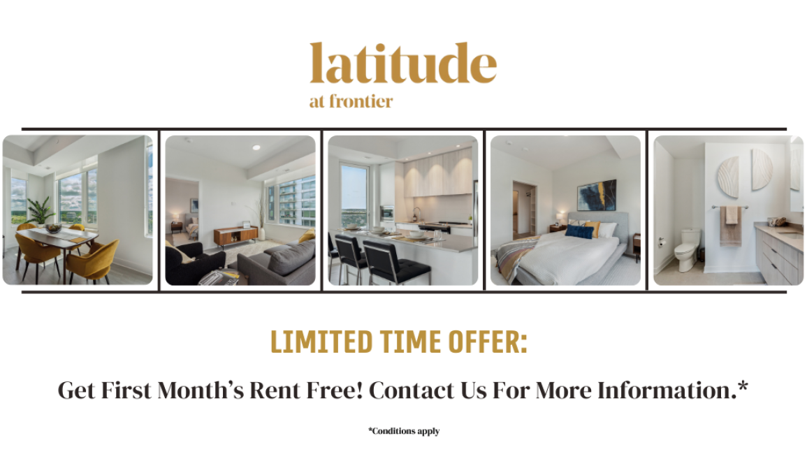 Get First Month Rent-Free!
