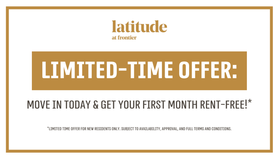 Move In Today & Get Your First Month Rent-Free!*