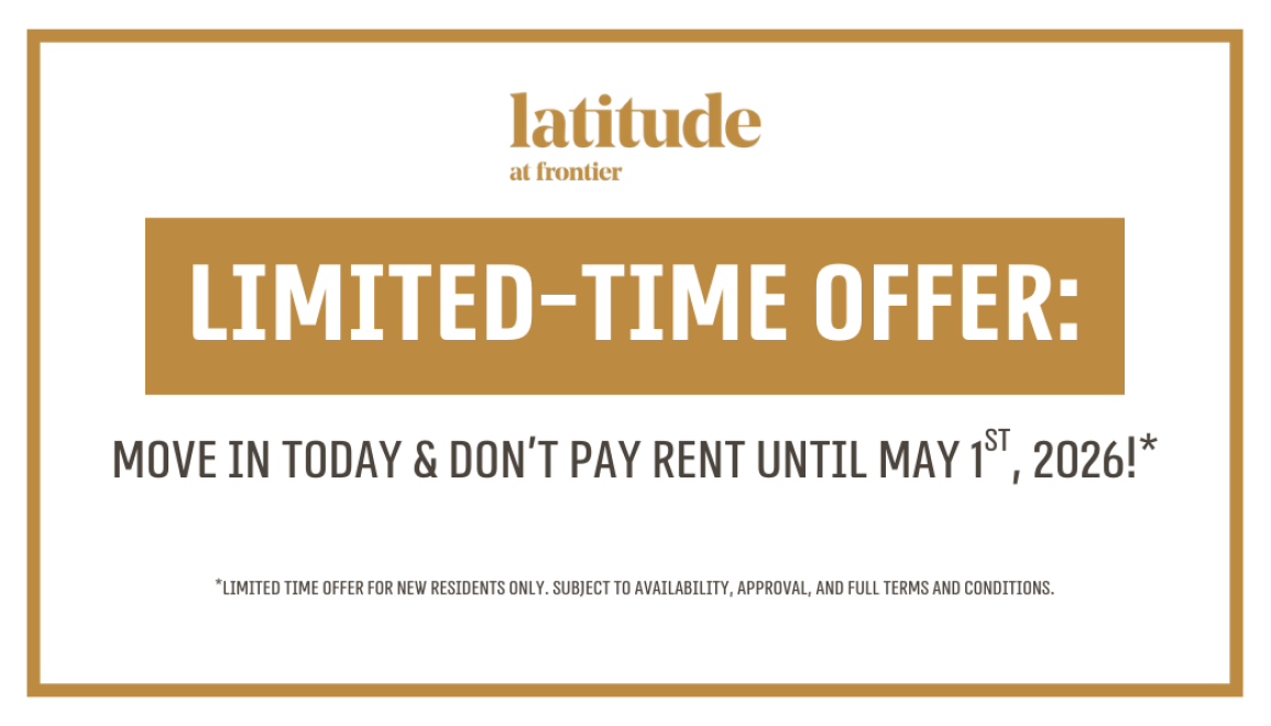 **Limited-Time Offer: Move In Today & Don’t Pay Rent Until May 1st, 2026!**