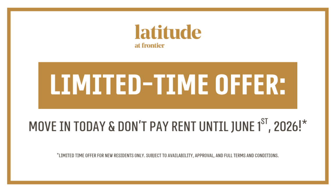 **Limited-Time Offer: Move In Today & Don't Pay Rent Until June 1st, 2026!**