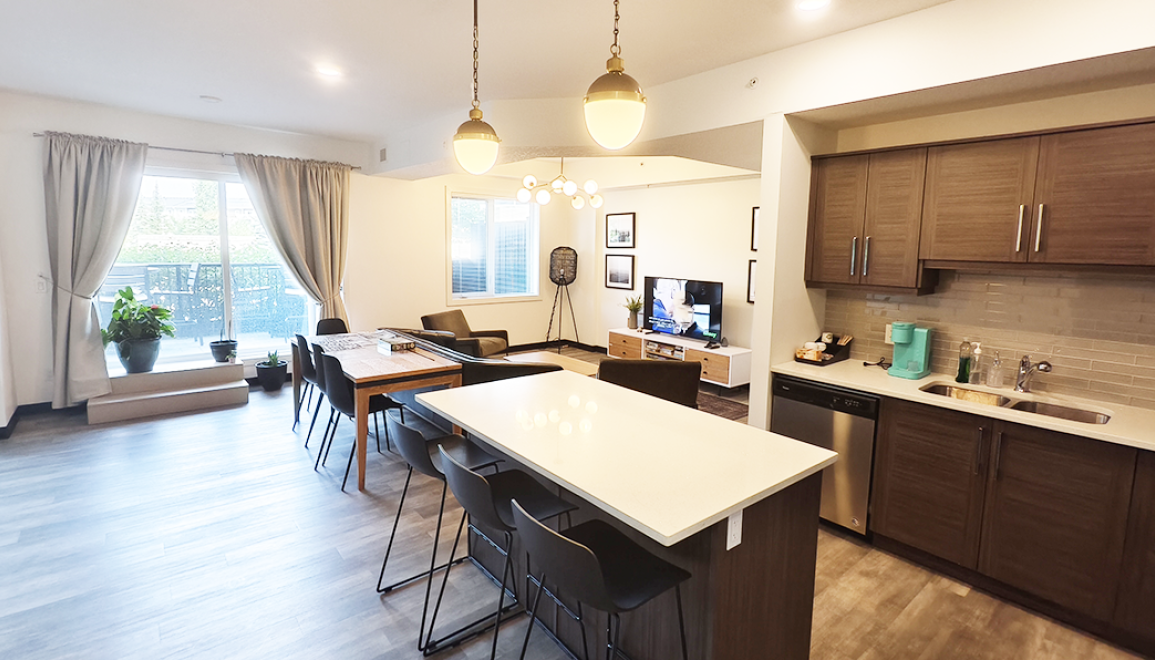Link Apartments at Ellerslie Social Room
