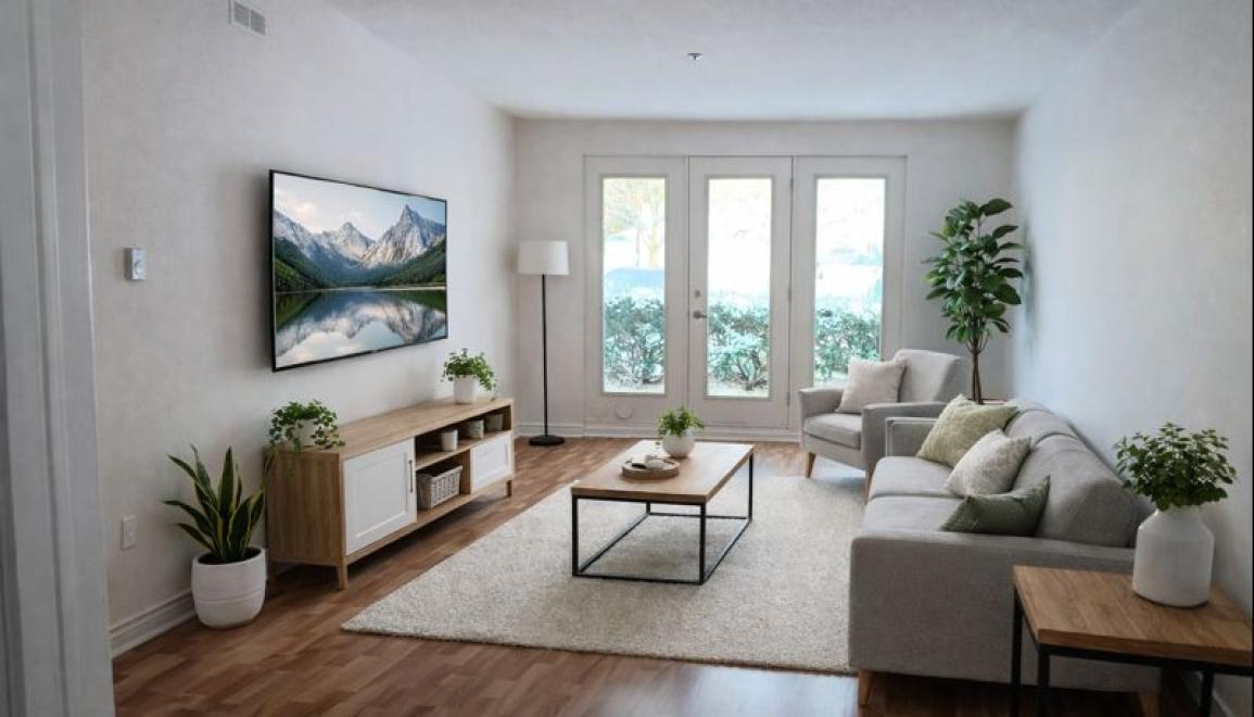 Cambridge Court - Living Room