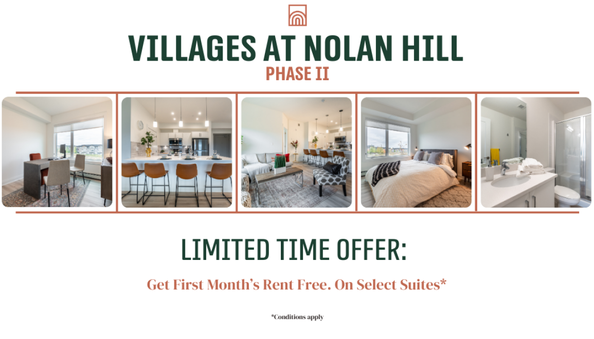 First Month Rent Free On Select Suites