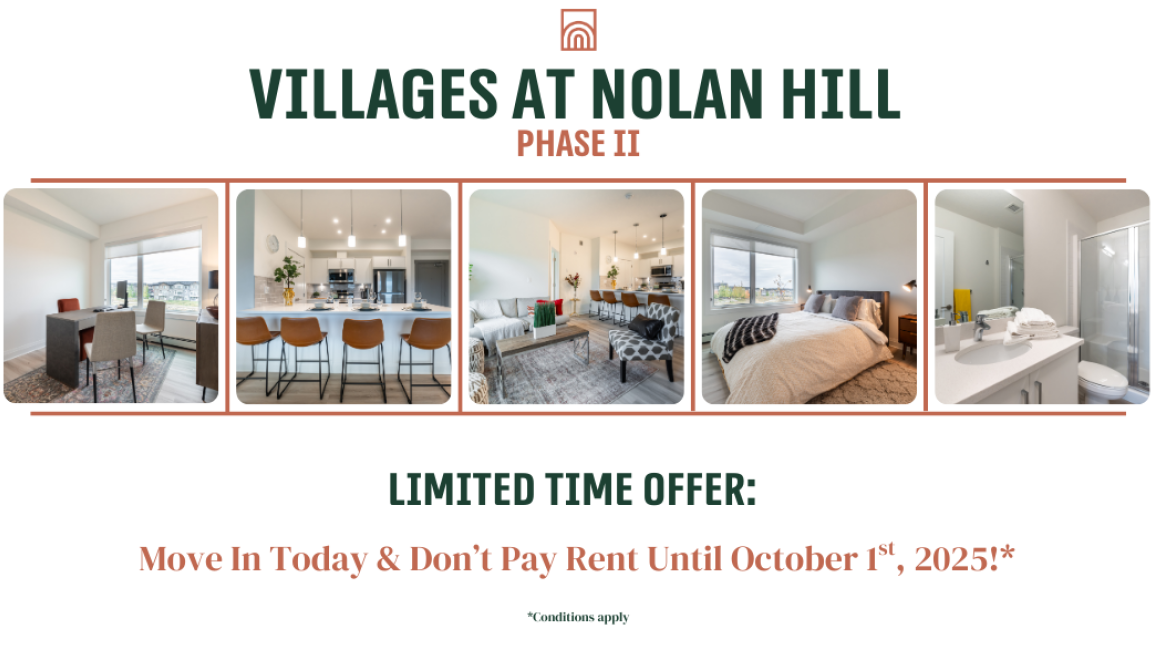 *Conditions apply Limited Time Offer: Move In Today & Don’t Pay Rent Until October 1st, 2025!*