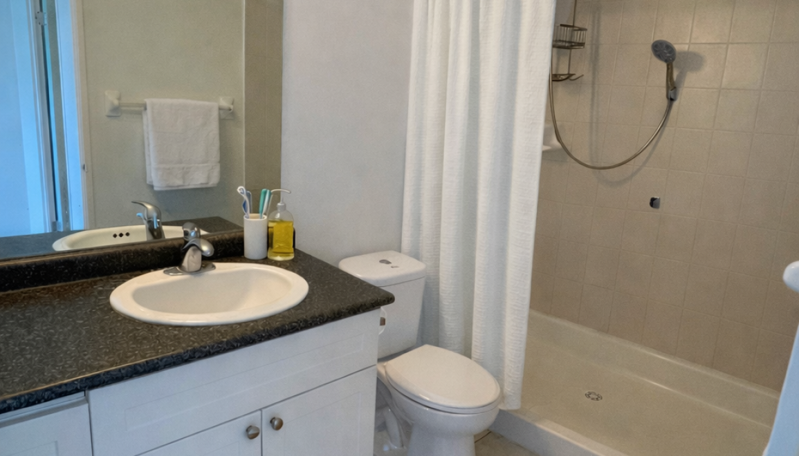 Richmond Hill Apartments Bathroom Rendering