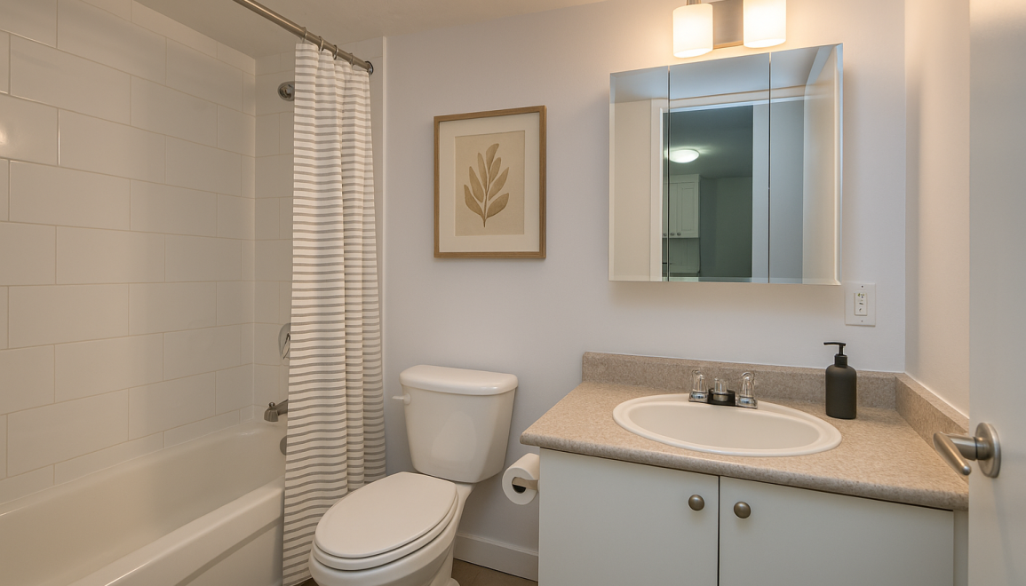 Silver Spear Apartments Bathroom