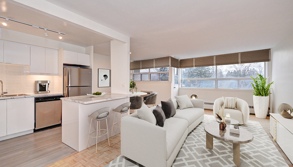 The Estate Kitchen Living Space