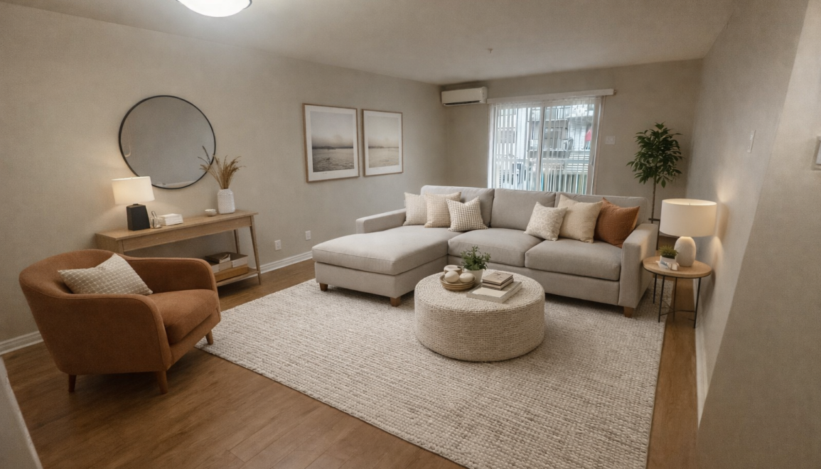 Lexington Landing Apartment Living Area