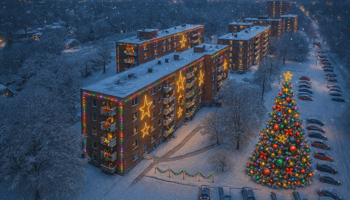 Brentwood Holiday Building Exterior