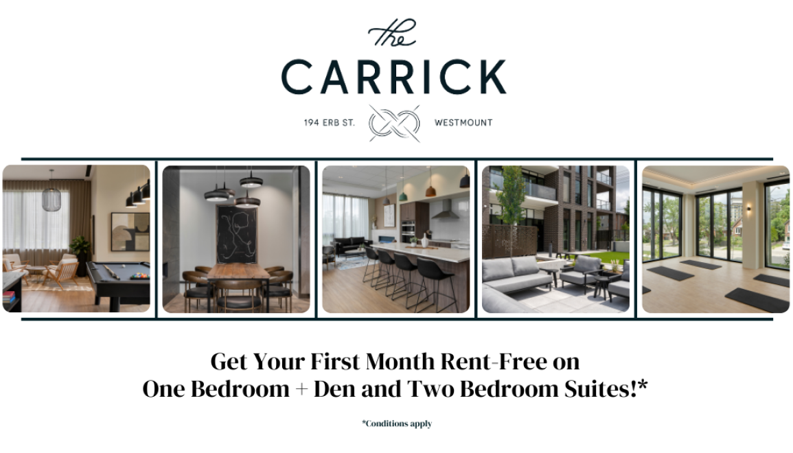 **Limited-Time Offer: Get Your First Month Rent-Free! Conditions Apply.**