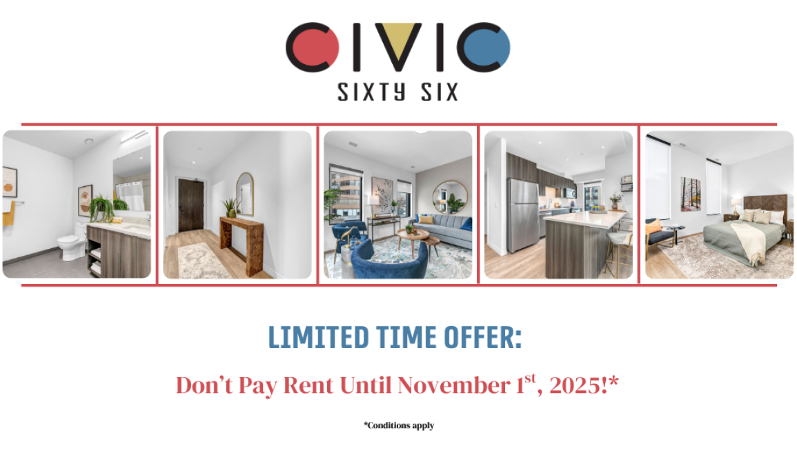 **Limited-Time Offer: Don't Pay Rent Until November 1st! Contact Us For Details.**