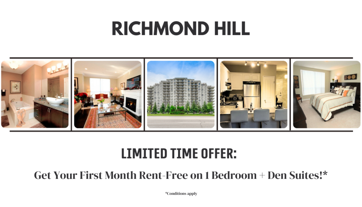 Get First Month Rent-Free on 1+den