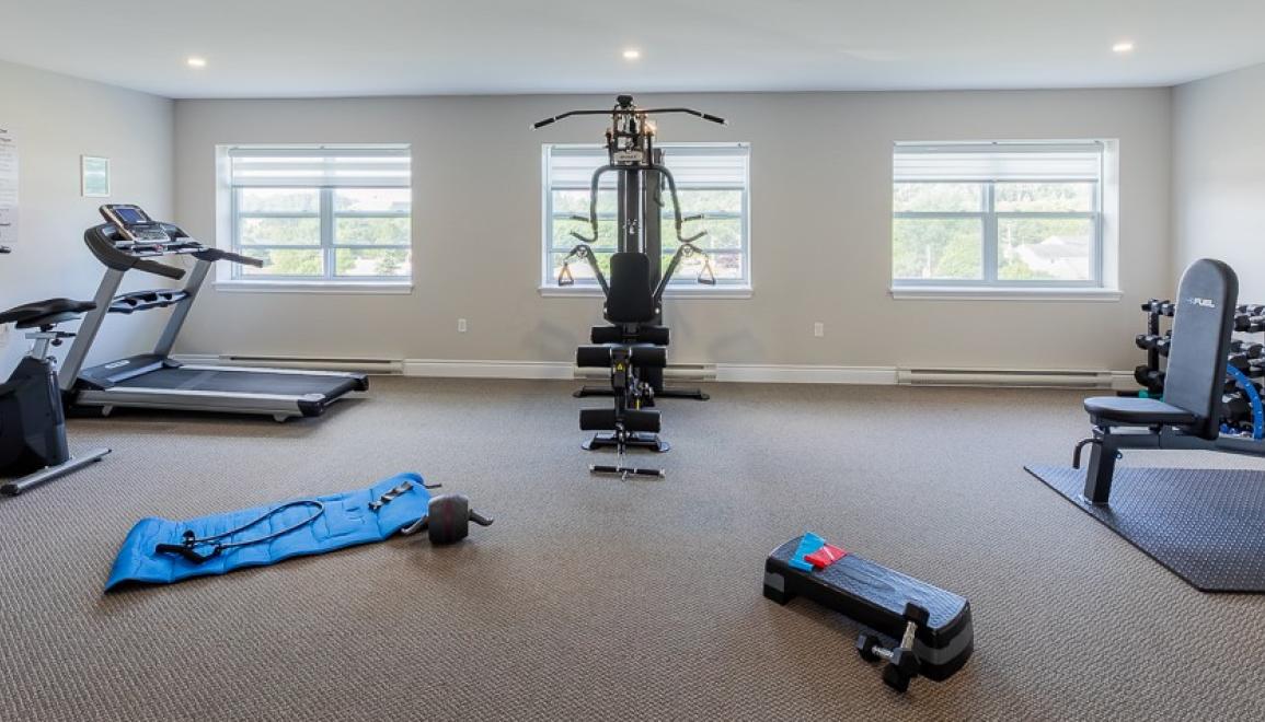 Blue Rock Estates Apartment Fitness Gym