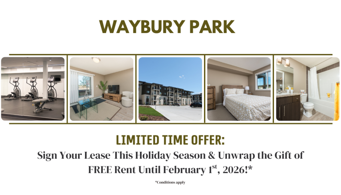 **Limited-Time Offer: Sign Your Lease This Holiday Season & Unwrap the Gift of FREE Rent Until February 1st, 2026!**