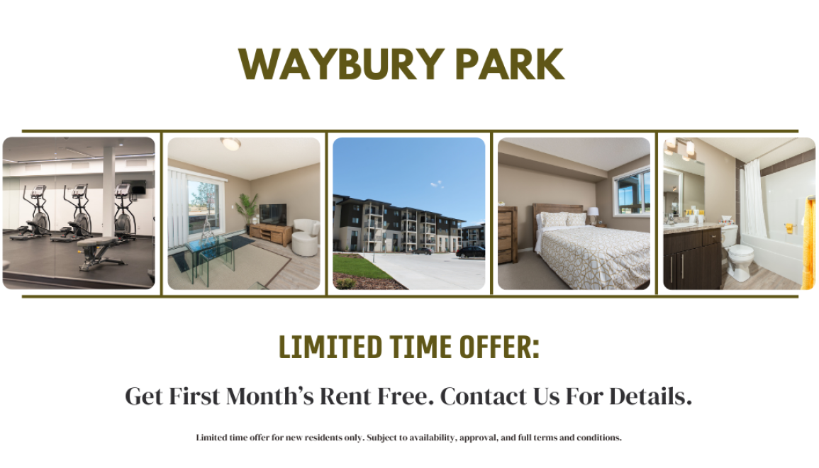 Get First Month’s Rent Free. Contact Us For Details.