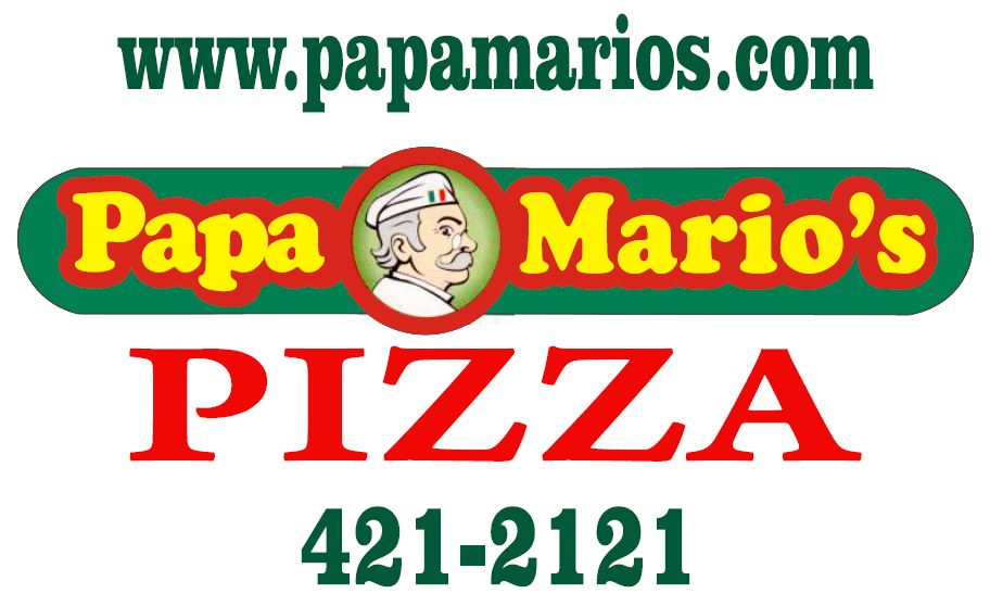 Papa Mario's Pizza Logo