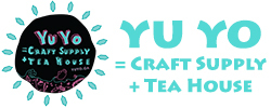 YuYo Craft Supply+Tea House Logo