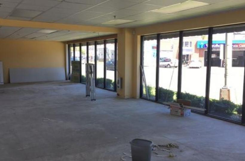 Belmar Plaza Commercial Space with Windows