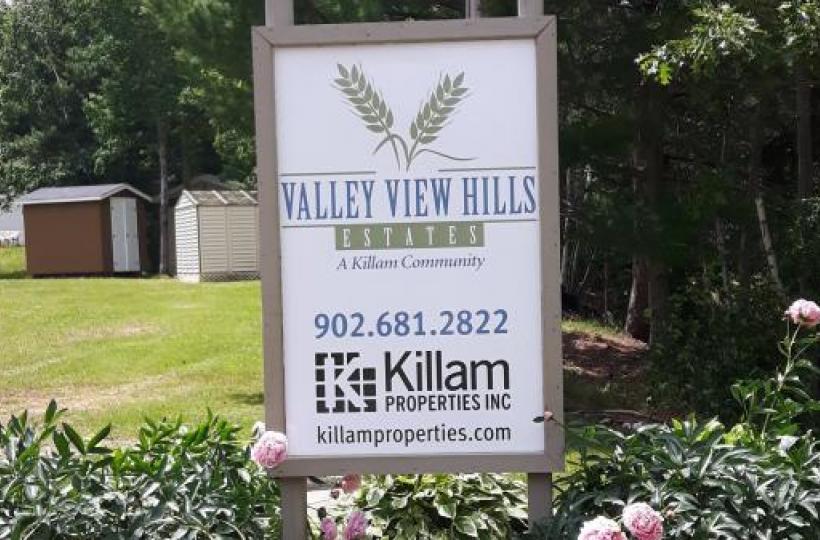 Valley View Entrance Sign